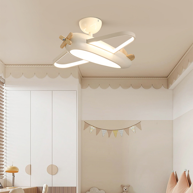 Baby Nursery Lamp - Cartoon Airplane Ceiling Lamp Creative Design