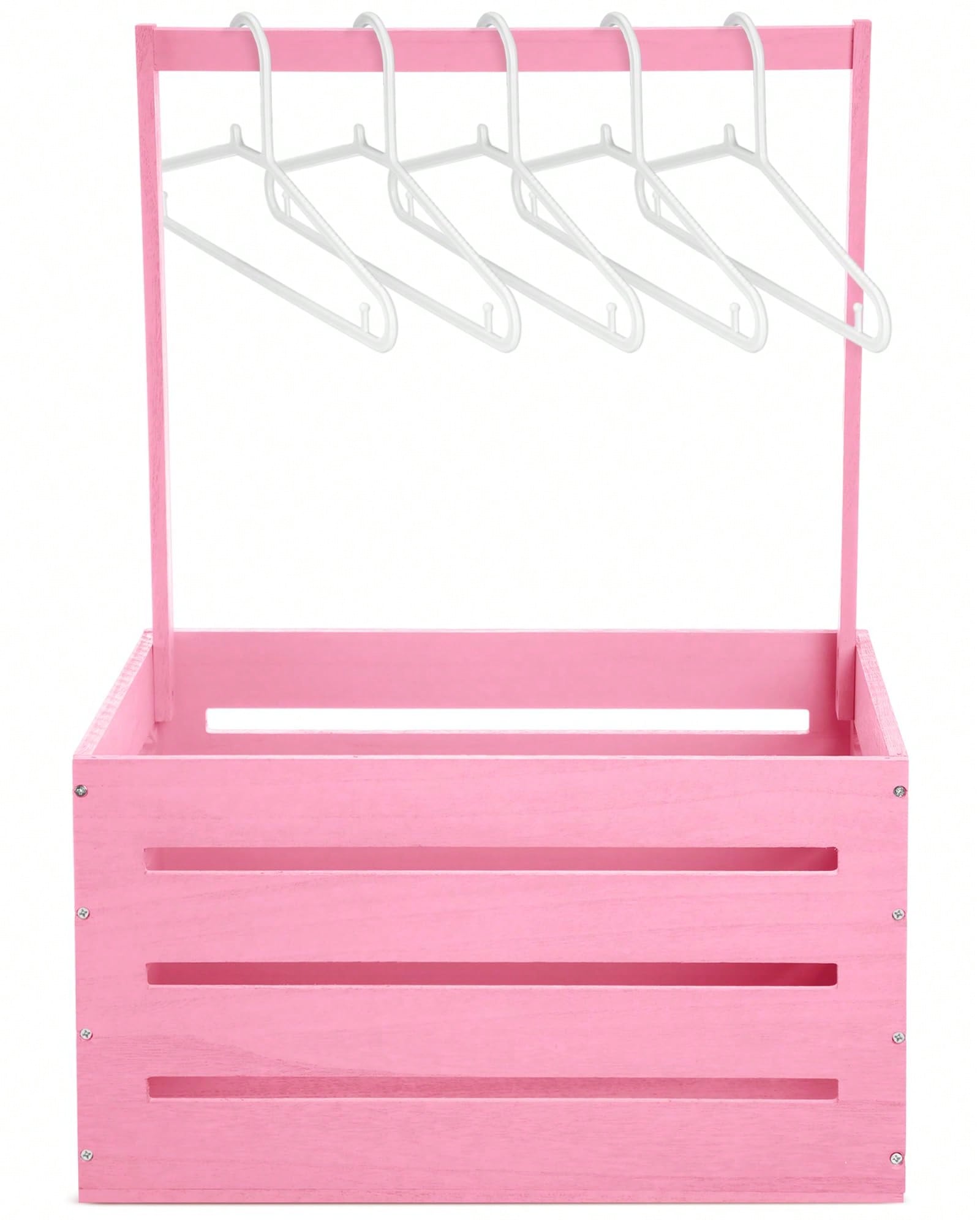 Baby Nursery Unit - Wooden Baby Shower Crate Closet Cute