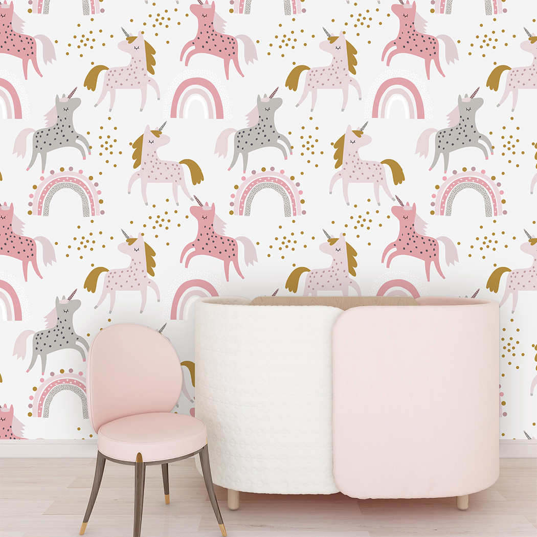 Nursery Wallpaper Baby Girl Bo - Baby Nursery Vinyl Wall Stickers review and price