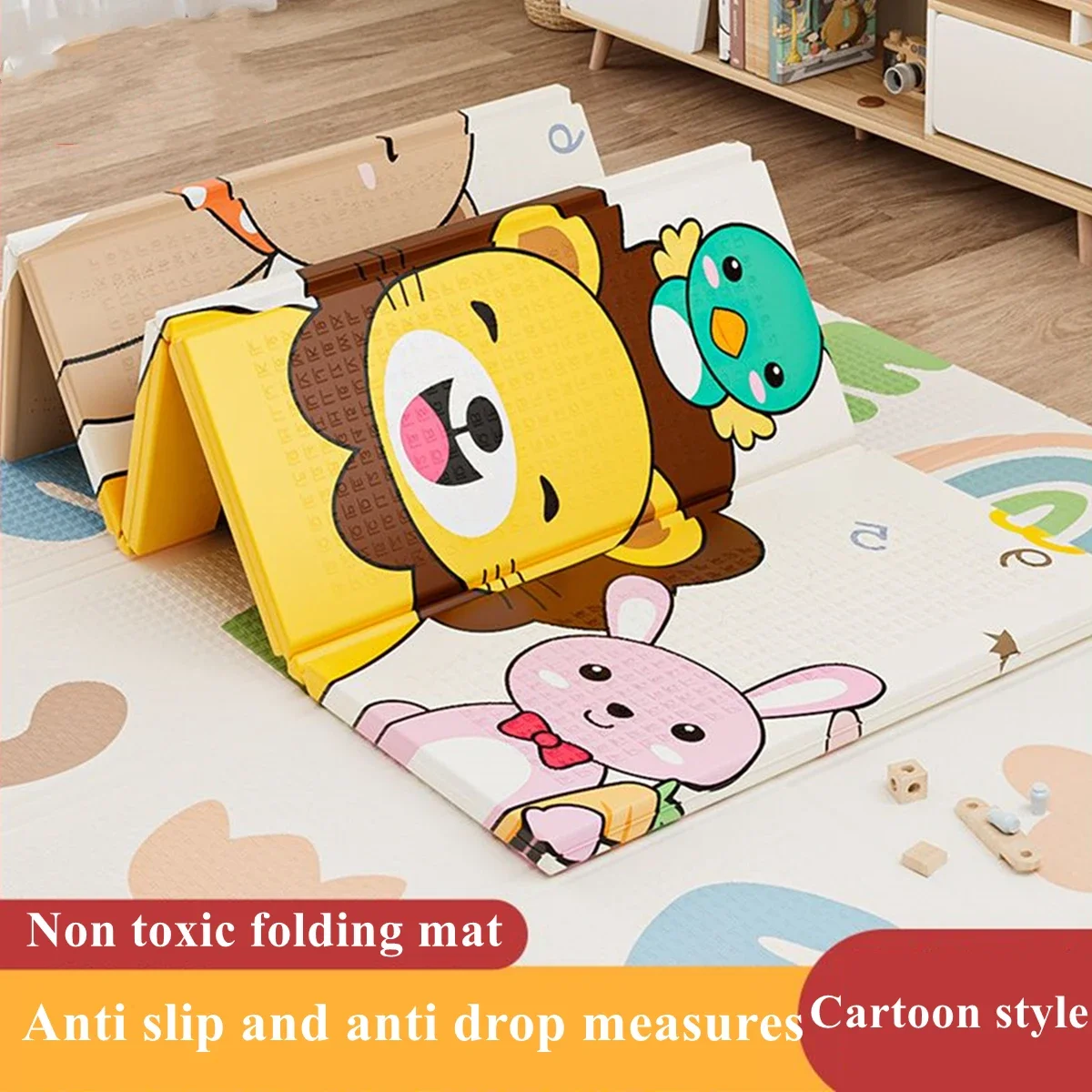 Non-Toxic Baby Play Mat Foldab - Soft Rug Nursery review and price