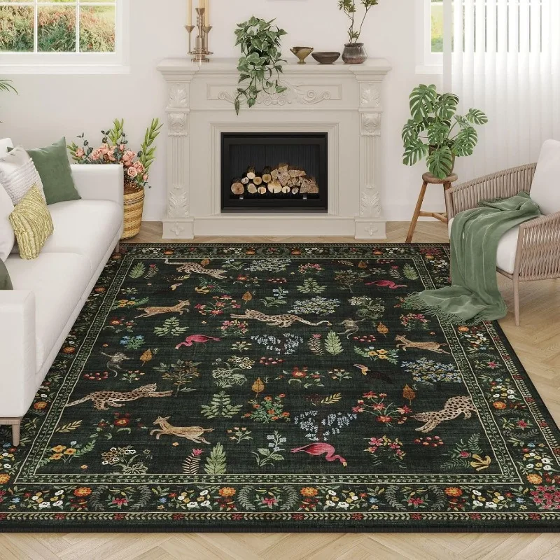 Carpet for Living Room Floral  - Soft Rug Nursery review and price