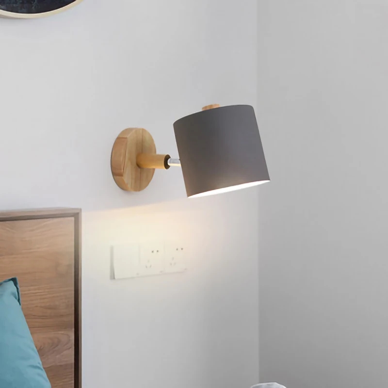 Nordic Macaron Adjustable Mini - Baby Nursery Wall Lights review and price