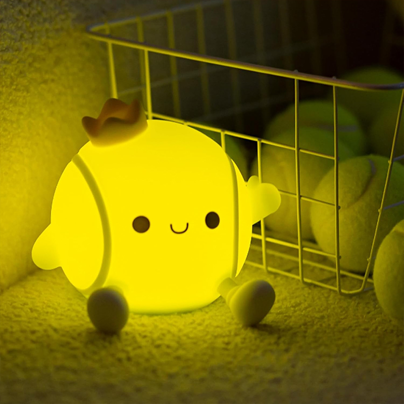 Cute Tennis Night Light Silico - Baby Nursery Lamp review and price