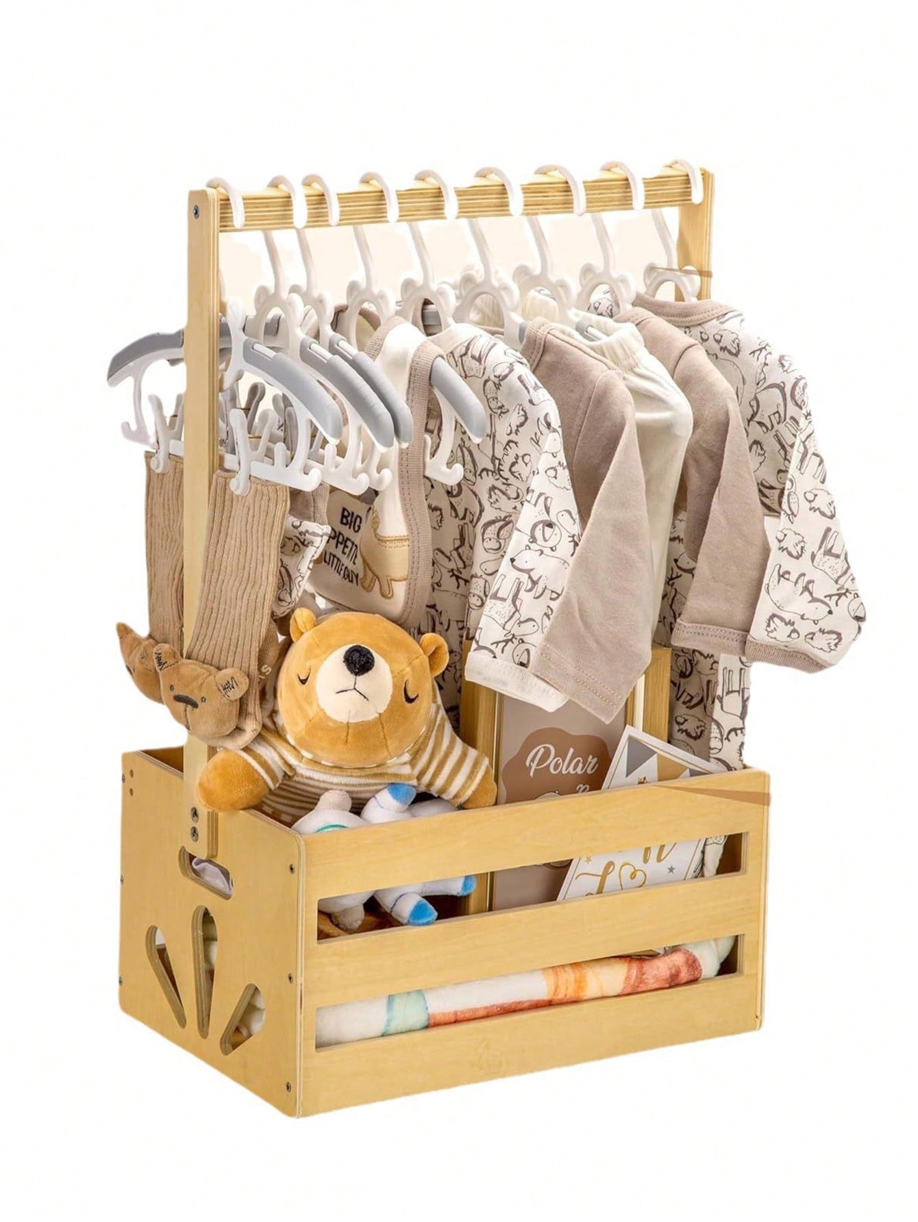 Baby Shower Crate Box With Han - Baby Nursery Unit review and price
