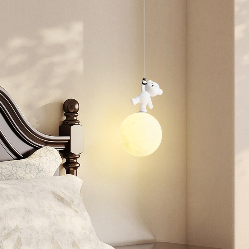Bear Lamp Cartoon Nursery Room - Baby Nursery Light Fixture review and price
