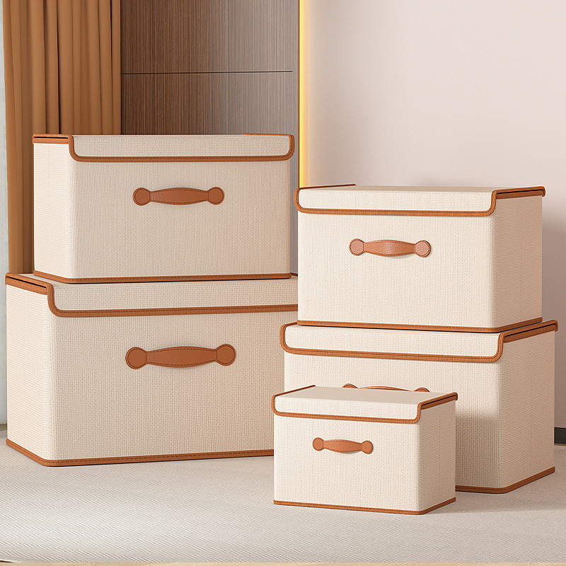 Clothes Storage Box With Lid F - Storage Basket Fabric review and price