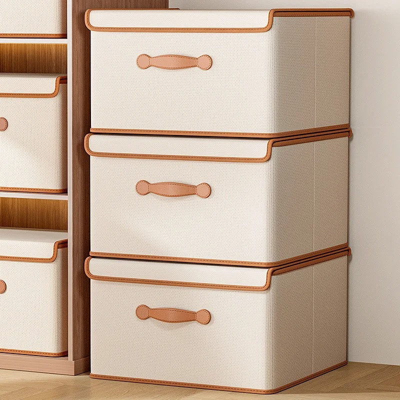 Clothes Storage Box With Lid F - Storage Basket Fabric review and price