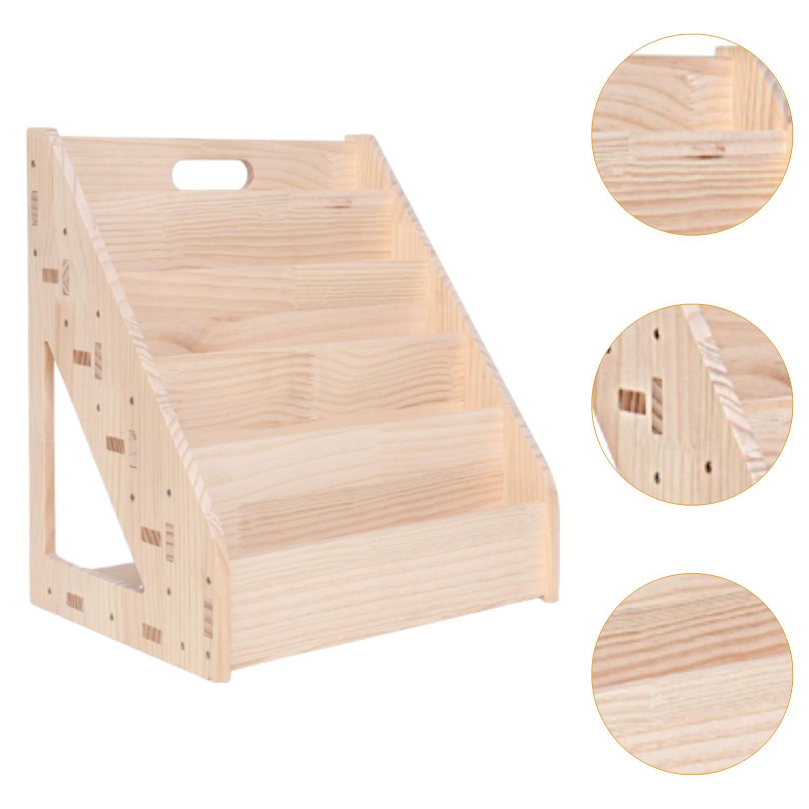 Kids Bookshelf Wooden Storage  - Baby Nursery Unit review and price