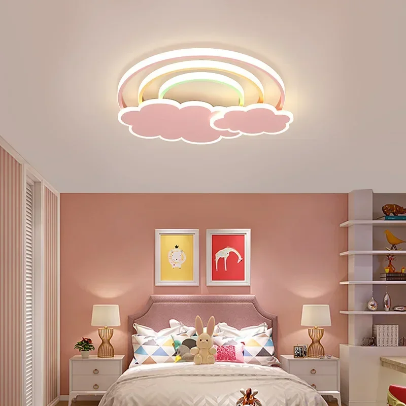 Modern Minimalist Rainbow Clou - Baby Nursery Light Fixture review and price