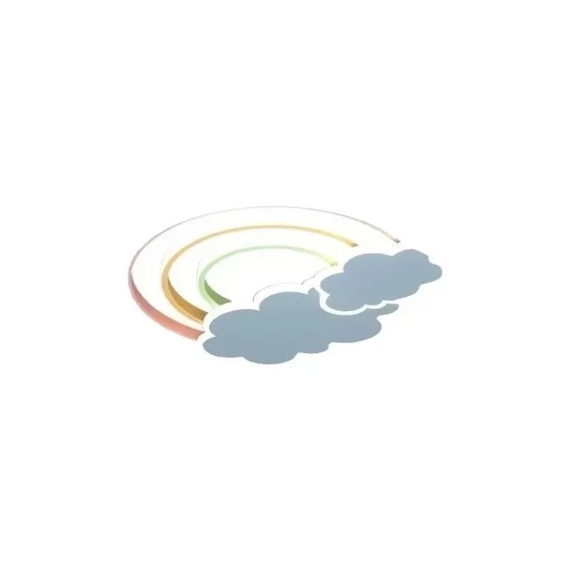Modern Minimalist Rainbow Clou - Baby Nursery Light Fixture review and price