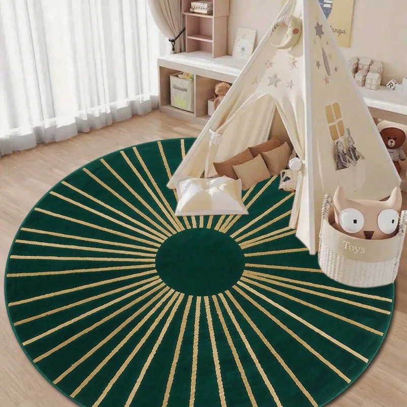 Minimalist Cartoon Lion Face K - Soft Rug Nursery review and price