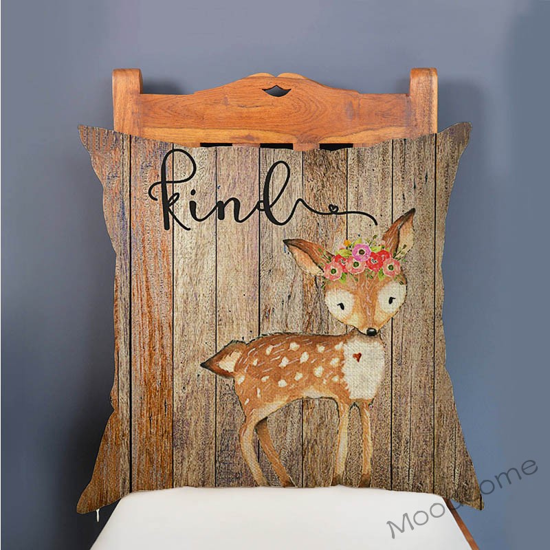 Cute Woodland Animals Wood Tex - Baby Nursery Pillow review and price