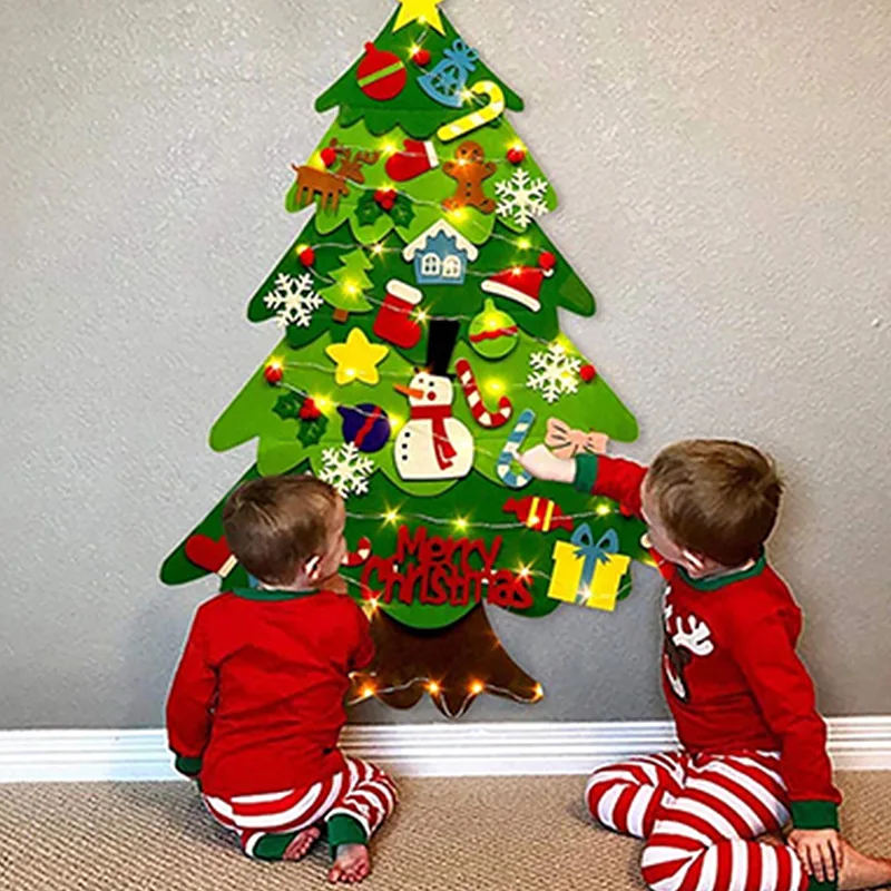 DIY Felt Christmas Tree for To - Baby Nursery Wall Lights review and price