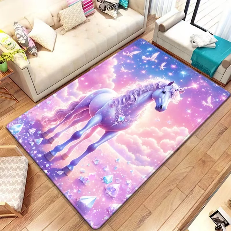 Magical Unicorn Pink Cloud Fan - Soft Rug Nursery review and price