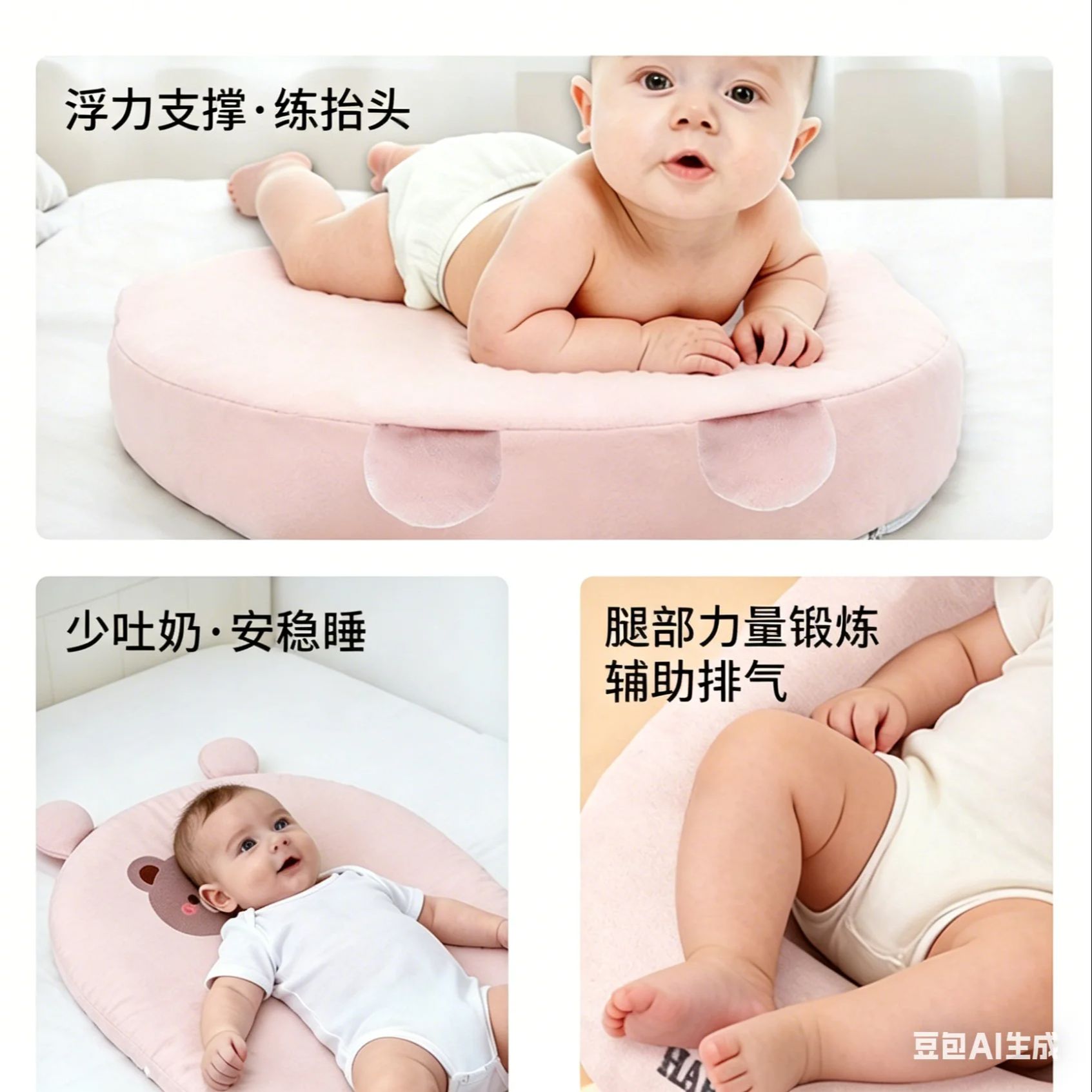 Comfortable Baby Lying Positio - Baby Nursery Pillow review and price