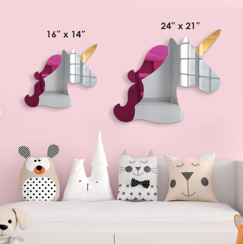 3D Acrylic Unicorn Wall Art Mi - Baby Nursery Themes Girl review and price