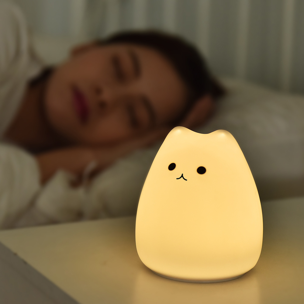 Cute Cat Night Light For Baby  - Baby Nursery Lamp review and price
