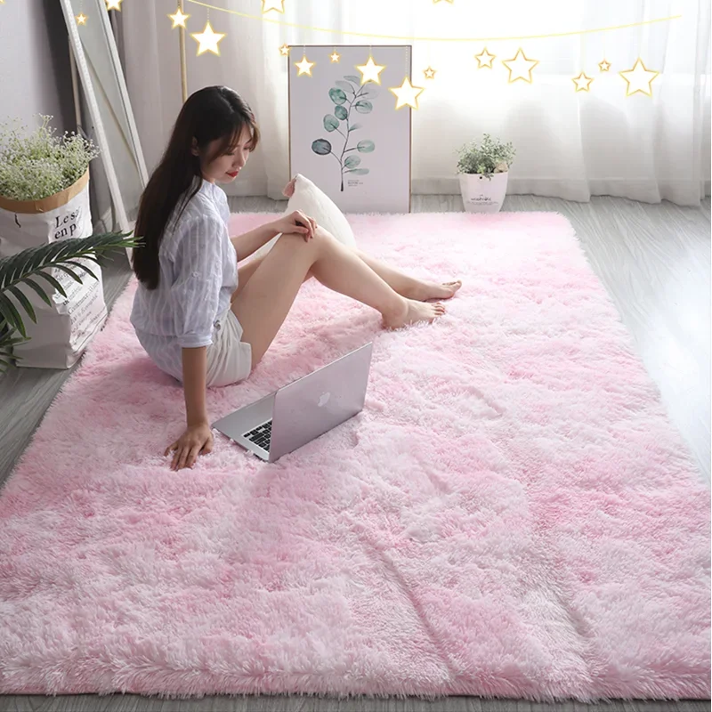 Pink Kids Carpet For Girls Bed - Soft Rug Nursery review and price