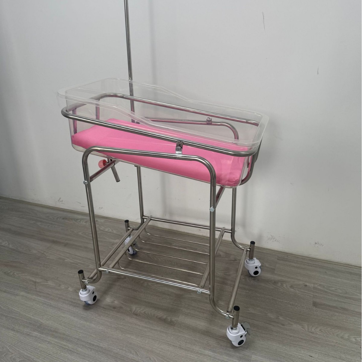 Stainless Steel Baby Bassinet  - Baby Nursery Cart review and price