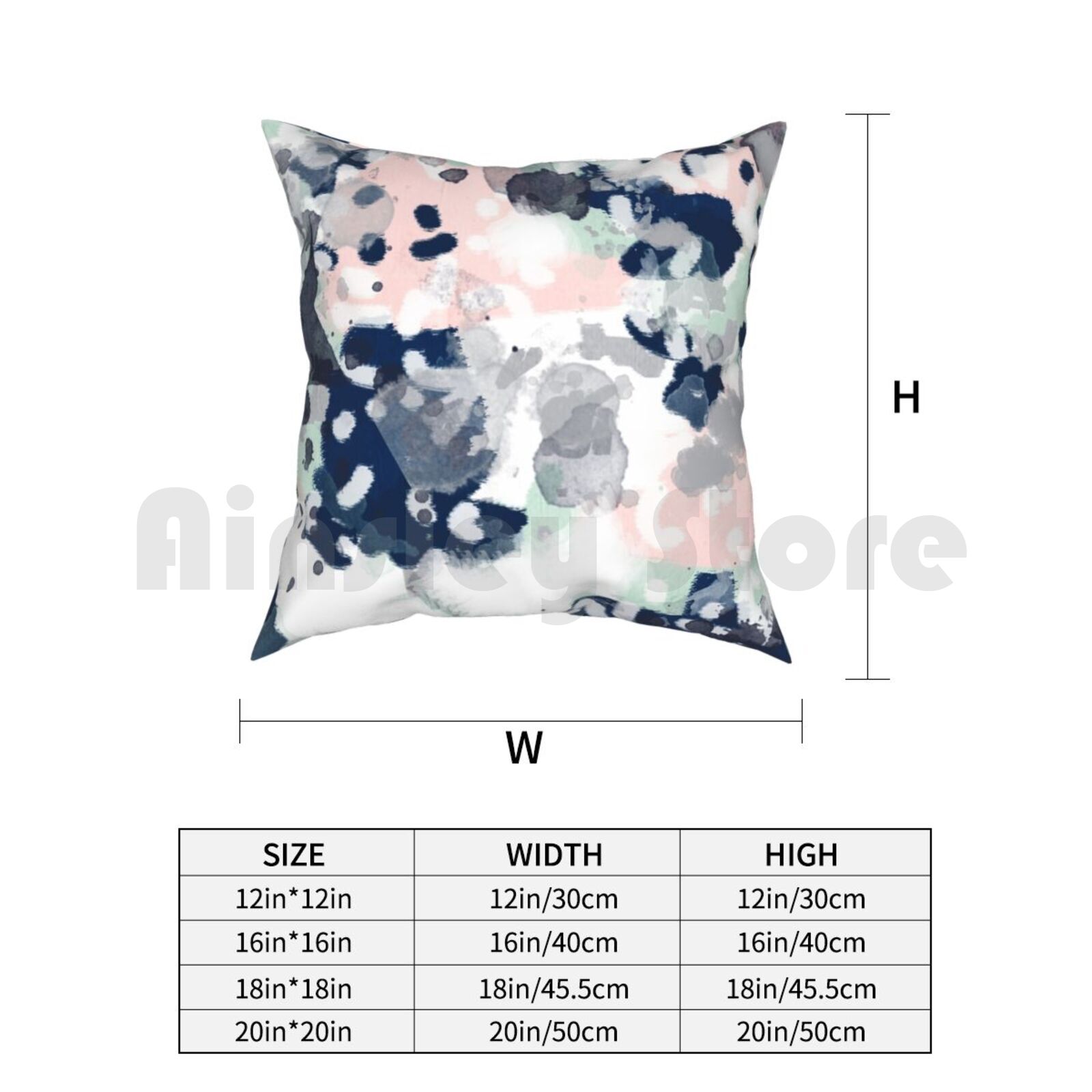 Melia-Abstract Minimal Paintin - Baby Nursery Pillow review and price