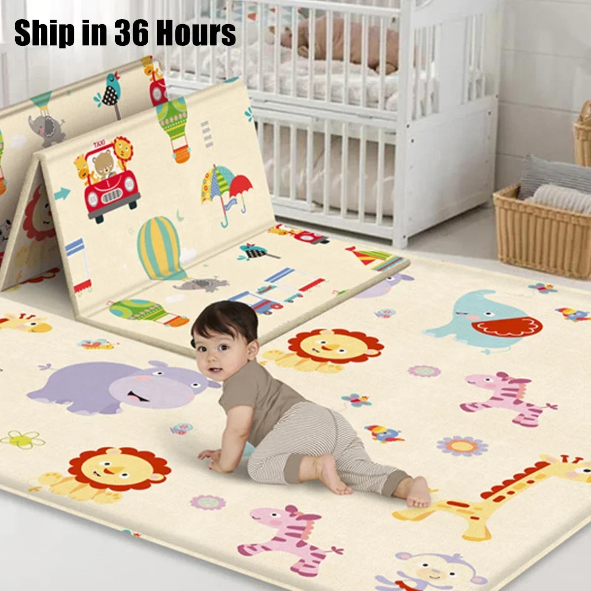 Foldable Children's Carpet Bab - Soft Rug Nursery review and price