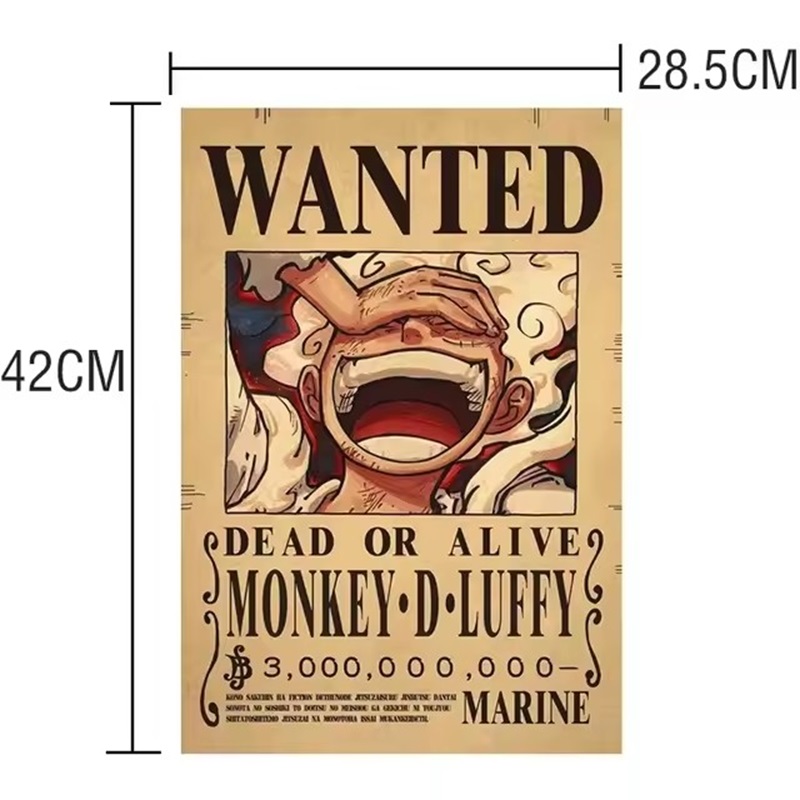 Anime One Piece Bounty Wanted  - Baby Nursery Wall Mural review and price