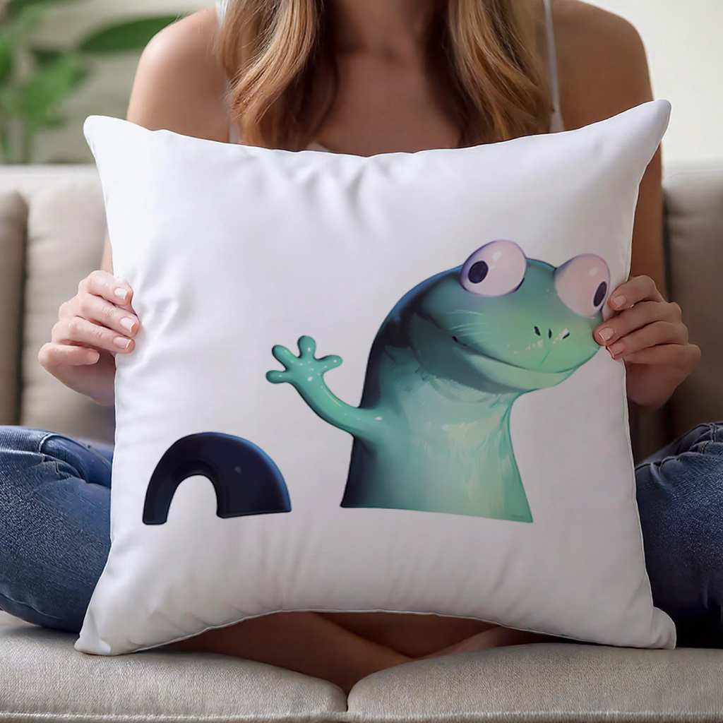 Cute Cartoon Frog Pillowcase C - Baby Nursery Themes Girl review and price
