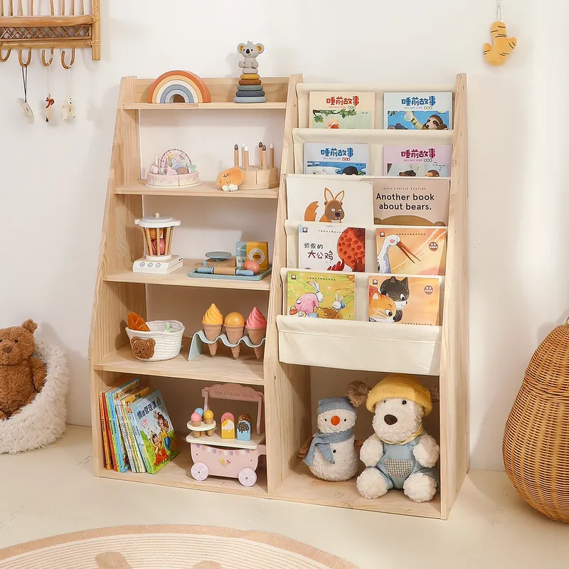 Kids 2-in-1 Toy Storage Rack a - Baby Nursery Unit review and price