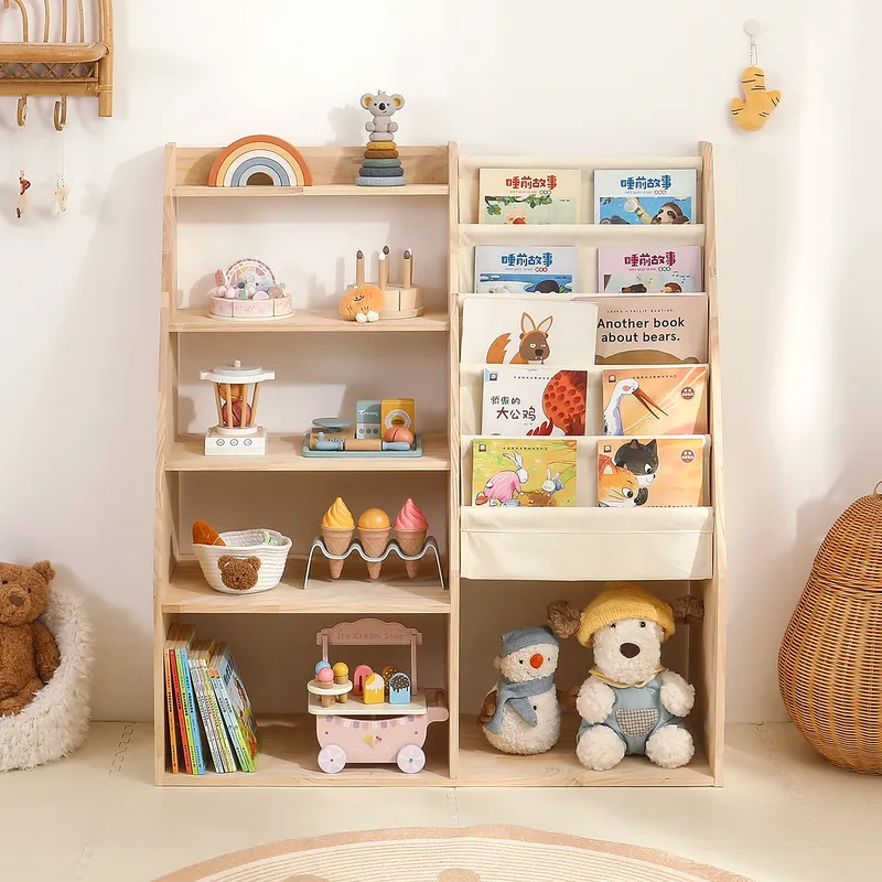Kids 2-in-1 Toy Storage Rack a - Baby Nursery Unit review and price