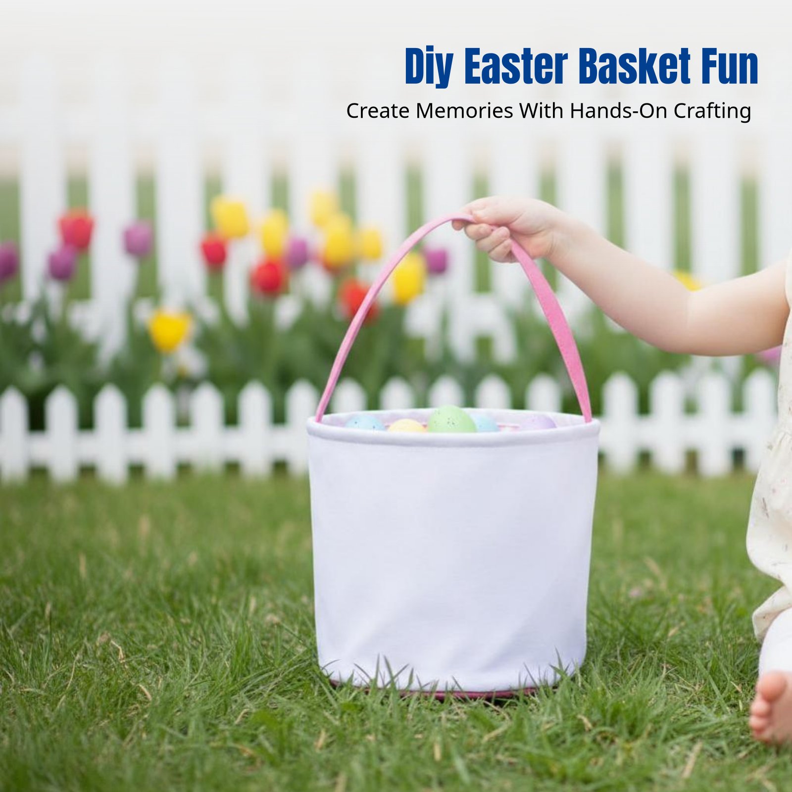 Sublimation Canvas Easter Bask - Storage Basket Fabric review and price