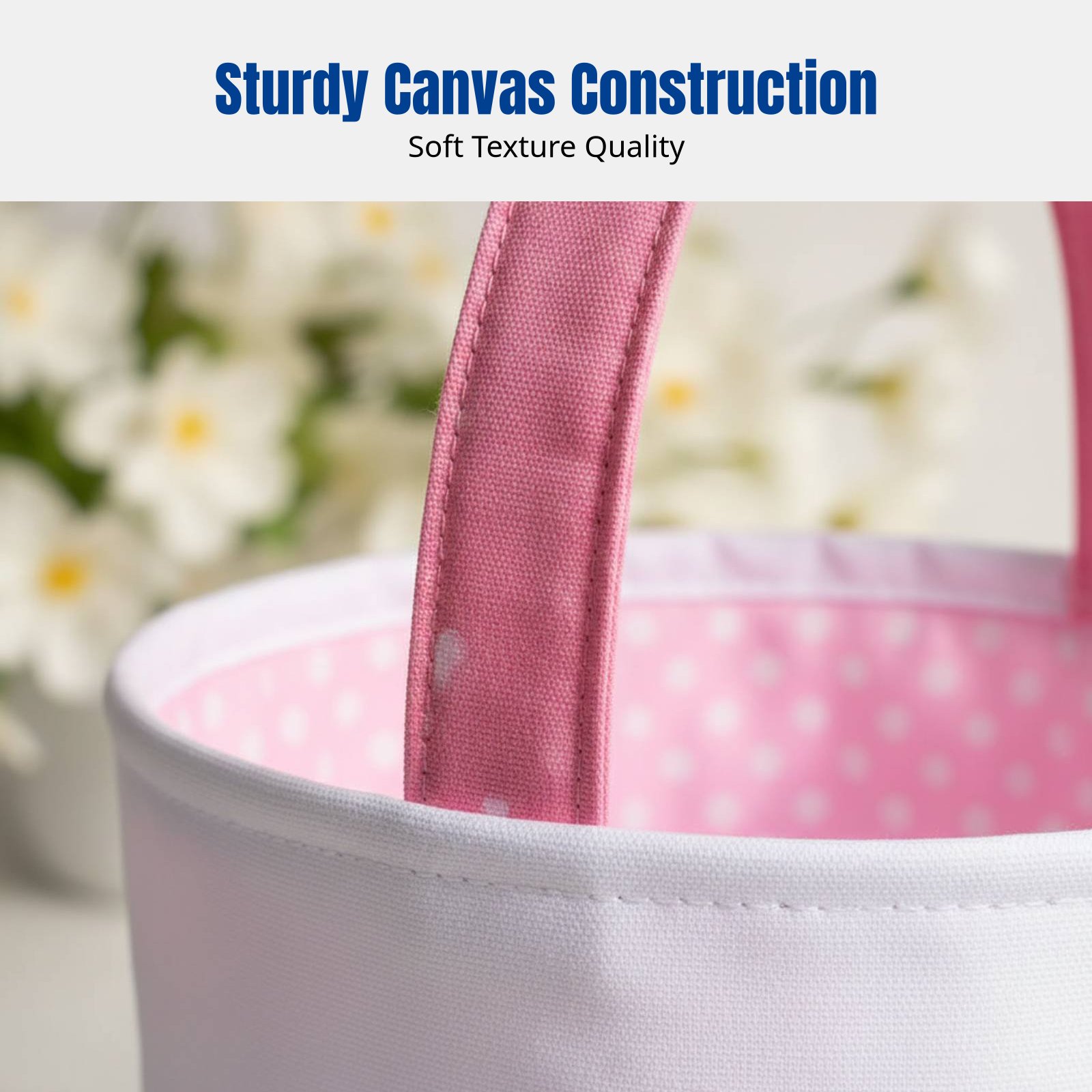 Sublimation Canvas Easter Bask - Storage Basket Fabric review and price