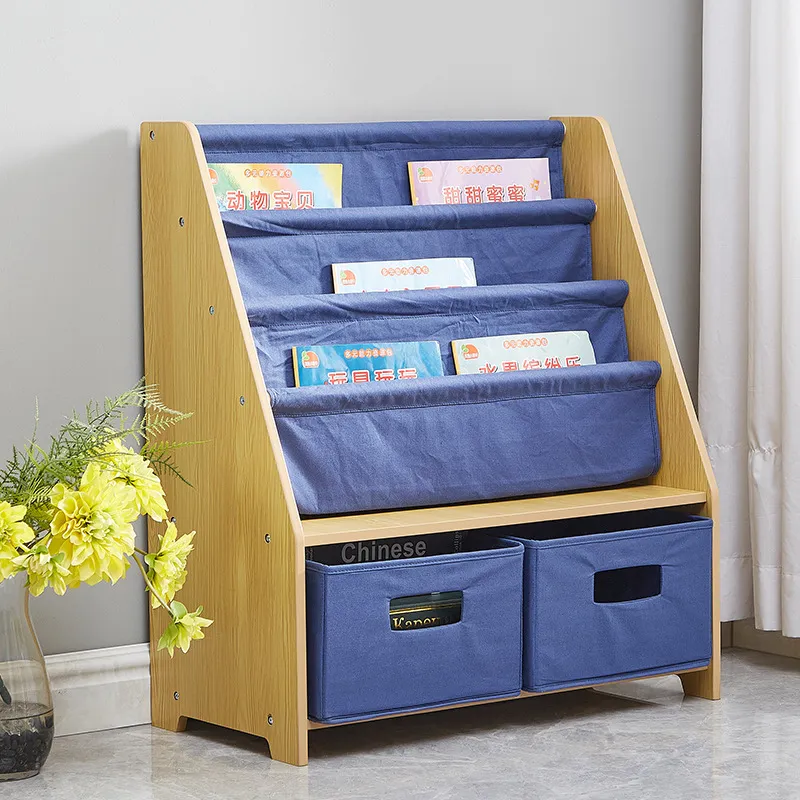 Kids Canvas Bookshelf Layered  - Baby Nursery Unit review and price