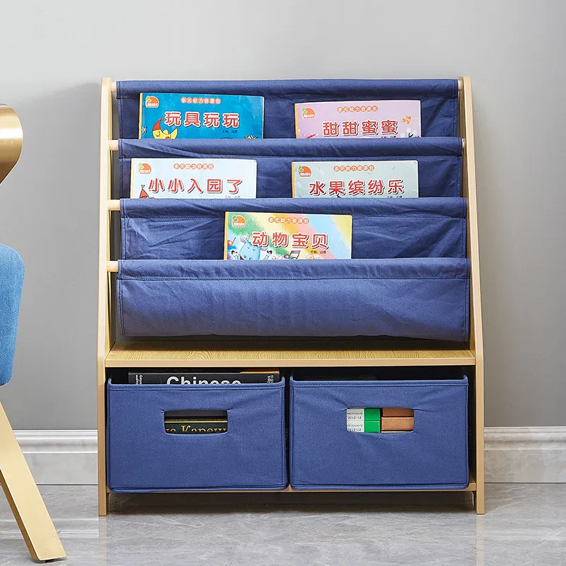 Kids Canvas Bookshelf Layered  - Baby Nursery Unit review and price