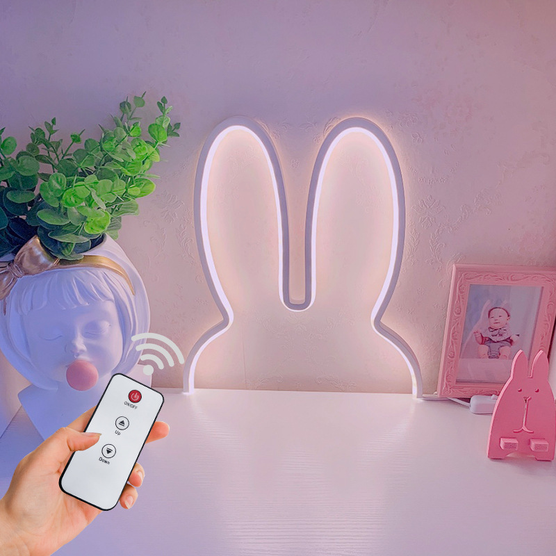 Cute Led Rabbit Wall Lights US - Baby Nursery Lamp review and price