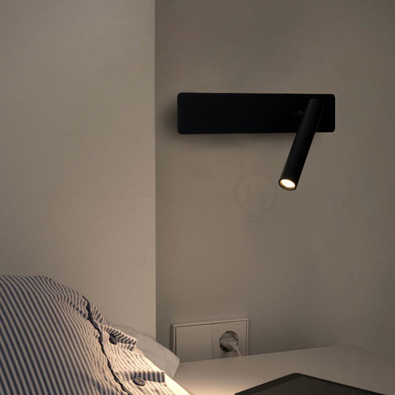 White Nordic LED Bedside Readi - Baby Nursery Wall Lights review and price