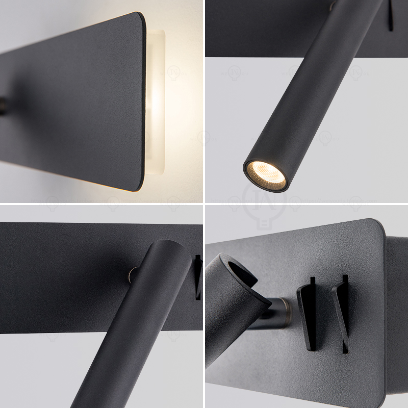 White Nordic LED Bedside Readi - Baby Nursery Wall Lights review and price
