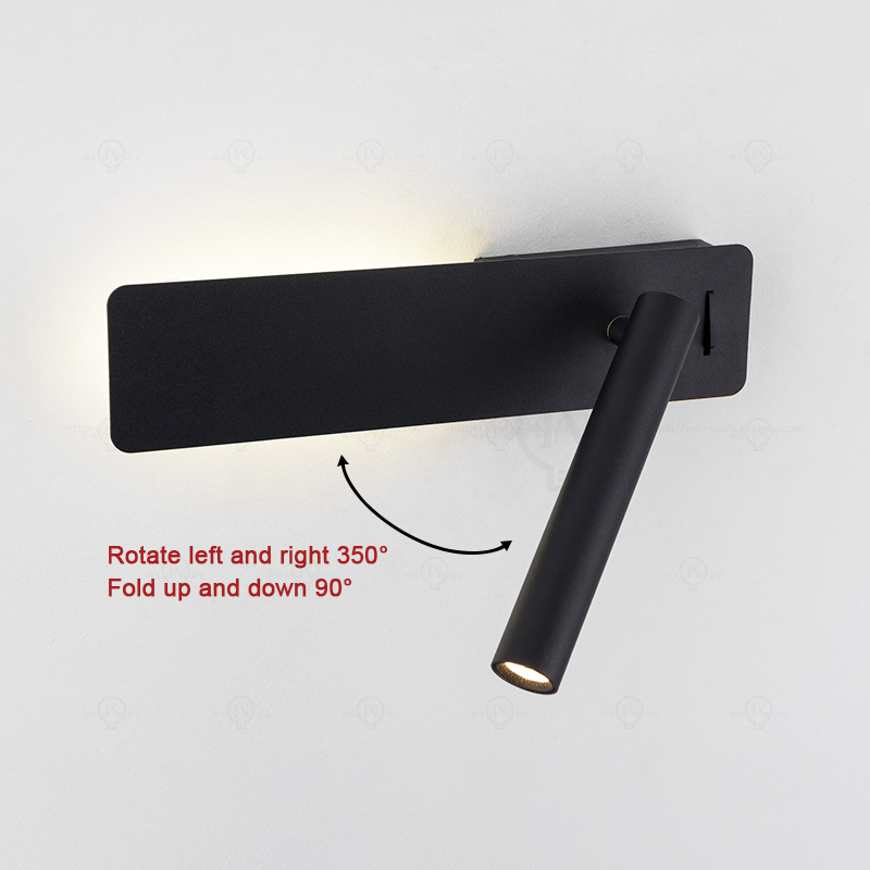 White Nordic LED Bedside Readi - Baby Nursery Wall Lights review and price