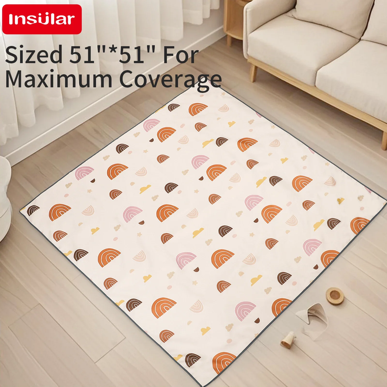INSULAR Foldable Baby Play Mat - Baby Mattress Waterproof review and price