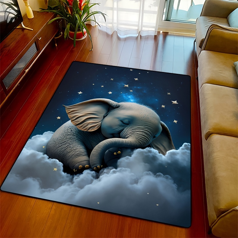 Dreamy Elephant Rug for Nurser - Soft Rug Nursery review and price