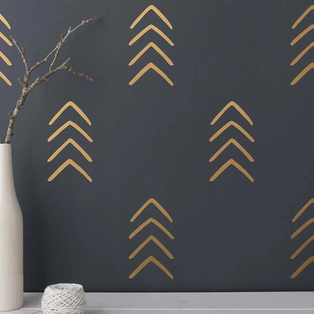 28Pcs Geometric Unique Arrow W - Baby Nursery Vinyl Wall Stickers review and price