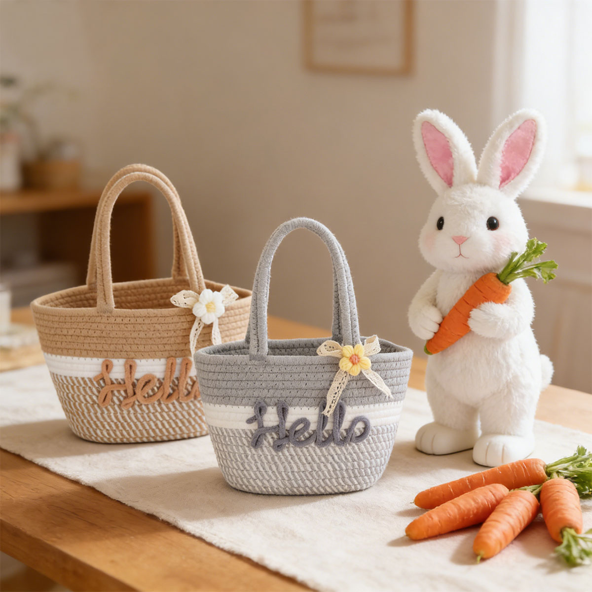 1pc Personalized Braided Cotto - Storage Basket Fabric review and price
